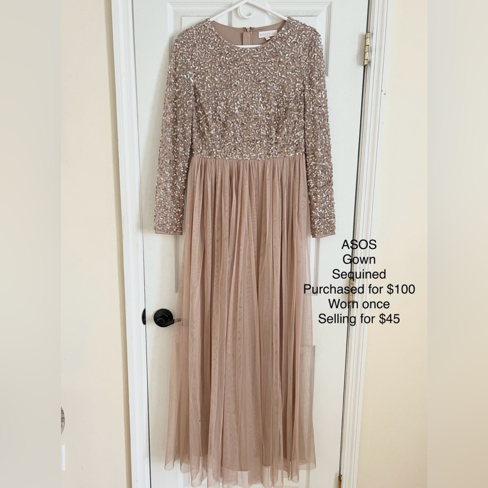 Blush Maxi Gown